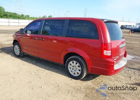 2008 Chrysler Town & Country Lx from USA, damaged, VIN 2A8HR44H68R748780